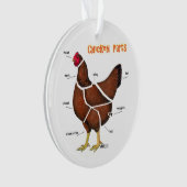 Hähnchenteile Ornament (Vorderseite)