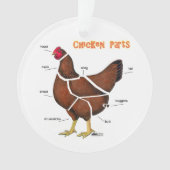 Hähnchenteile Ornament (Vorderseite)