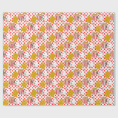 Hähnchenwaffeln Geschenkpapier (Flach)
