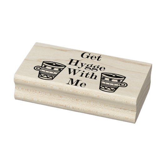 Hähne mit mir gummistempel (Stempel)