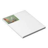 Hähne Notizblock (angewinkelt)