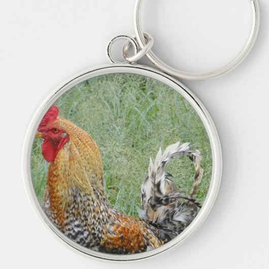 Hähne Schlüsselanhänger (Vorne)