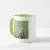 Hähne Tasse (Vorderseite Links)