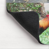Hähne und Hennen Mousepad (Ecke)
