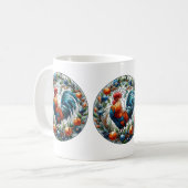 Hahnen-Kaffeetasse Kaffeetasse (Vorderseite Links)