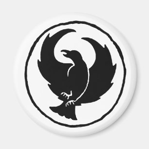 Hahnenfuß-Magnet, um und Quadrat Magnet