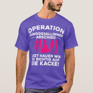 Hahnengattinnen-Party-Team-Braut-Geschenk 3 T-Shirt