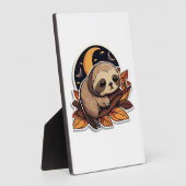 Hahnenkürbis Halloween Sticker Stil 2 Klassik T- Fotoplatte (Seite)