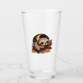 Hahnenkürbis Halloween Sticker Stil 2 Klassik T- Glas (Vorderseite)