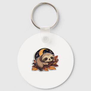 Hahnenkürbis Halloween Sticker Stil 2 Klassik T- Schlüsselanhänger