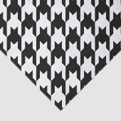 Hahnentritt-Klassik-Webmuster Seidenpapier (Ausschnitt)
