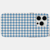 Hahnentrittmuster Blue+Cream Rpt Muster Case-Mate iPhone Hülle (Rückseite (Horizontal))