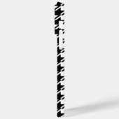 Hahnentrittmuster BW Rpt Muster Case-Mate iPhone Hülle (Rückseite / Links)