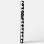 Hahnentrittmuster BW Rpt Muster Case-Mate iPhone Hülle (Rückseite / Rechts)