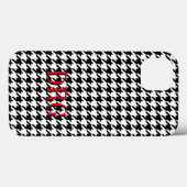 Hahnentrittmuster Case-Mate-Phone Case Apple iPhon (Rückseite (Horizontal))