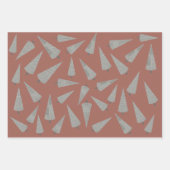 Hahnentrittmuster Dark Chocolate Cherry Pie and Ca Geschenkpapier Set (Vorderseite 2)