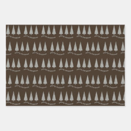 Hahnentrittmuster Dark Chocolate Cherry Pie and Ca Geschenkpapier Set