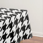 Hahnentrittmuster - fertigen Sie Hintergrund-Farbe Tischdecke (Beispiel)