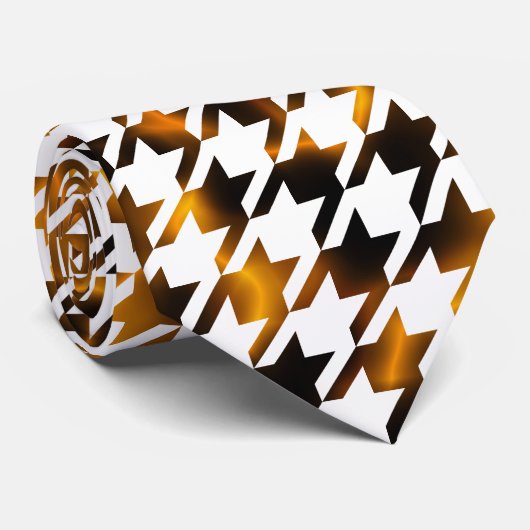 Hahnentrittmuster Flammen der Krawatte Plasma Must (Gerollt)