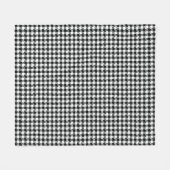 Hahnentrittmuster Fleece Blanket (Vorderseite (Horizontal))