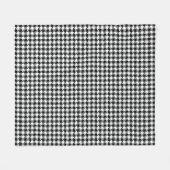 Hahnentrittmuster Fleece Blanket (Vorderseite (Horizontal))