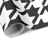 Hahnentrittmuster Geschenkpapier (Rolleneckpunkt)