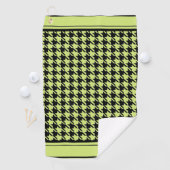 Hahnentrittmuster Golf Handtuch (Insitu)