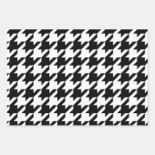 Hahnentrittmuster, Herringbone, Dot-DIY-Farben, sc Geschenkpapier Set (Vorderseite)
