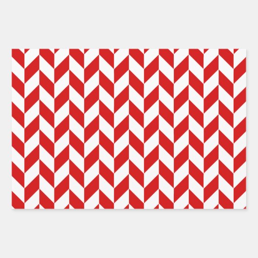 Hahnentrittmuster, Herringbone, Dot DIY Farbtöne w Geschenkpapier Set (Vorderseite 2)