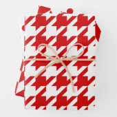 Hahnentrittmuster, Herringbone, Dot DIY Farbtöne w Geschenkpapier Set (Beispiel)