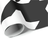 HAHNENTRITTMUSTER KARO GESCHENKPAPIER (Rolleneckpunkt)