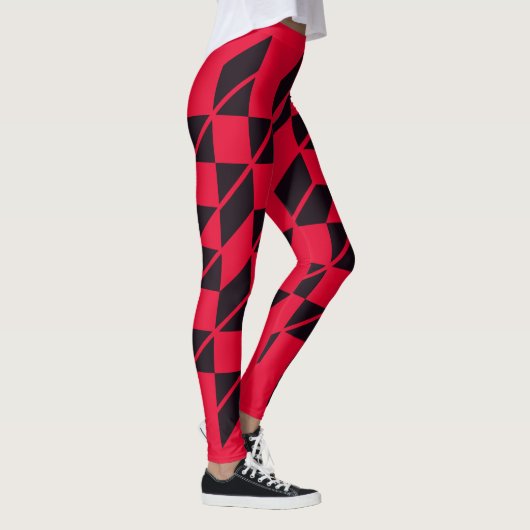 Hahnentrittmuster Karo Leggings (Rechts)