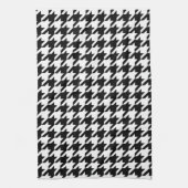 Hahnentrittmuster-Karo-Muster Handtuch (Vertikal)