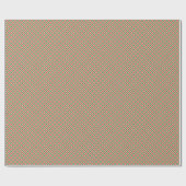 Hahnentrittmuster Karo Muster, Hunde Zahn Design. Geschenkpapier (Flach)