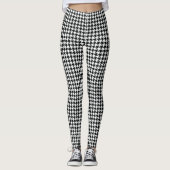 Hahnentrittmuster Leggings (Vorderseite)