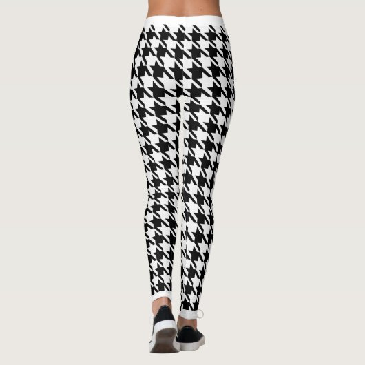 Hahnentrittmuster Leggings (Rückseite)