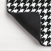Hahnentrittmuster-Mausunterlage Mousepad (Ecke)