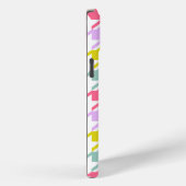 Hahnentrittmuster Multicolor+White Big Pattern Case-Mate iPhone Hülle (Rückseite / Rechts)
