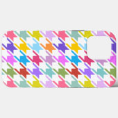 Hahnentrittmuster Multicolor+White Big Pattern Case-Mate iPhone Hülle (Rückseite (Horizontal))