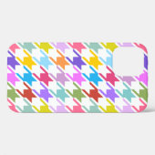 Hahnentrittmuster Multicolor+White Big Pattern Case-Mate iPhone Hülle (Rückseite (Horizontal))