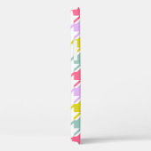 Hahnentrittmuster Multicolor+White Big Pattern Case-Mate iPhone Hülle (Rückseite / Rechts)