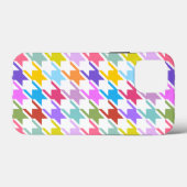 Hahnentrittmuster Multicolor+White Big Pattern Case-Mate iPhone Hülle (Rückseite (Horizontal))
