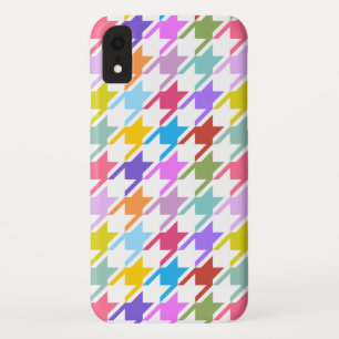 Hahnentrittmuster Multicolor+White Big Pattern Case-Mate iPhone Hülle