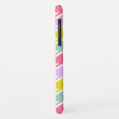 Hahnentrittmuster Multicolor+White Big Pattern Case-Mate iPhone Hülle (Hinten/Links)