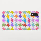 Hahnentrittmuster Multicolor+White Big Pattern Case-Mate iPhone Hülle (Rückseite (Horizontal))