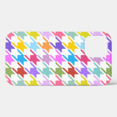Hahnentrittmuster Multicolor+White Big Pattern Case-Mate iPhone Hülle (Rückseite (Horizontal))
