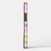Hahnentrittmuster Multicolor+White Big Pattern Case-Mate iPhone Hülle (Rückseite / Rechts)
