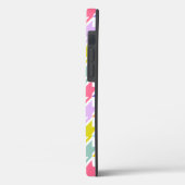 Hahnentrittmuster Multicolor+White Big Pattern Case-Mate iPhone Hülle (Rückseite / Links)