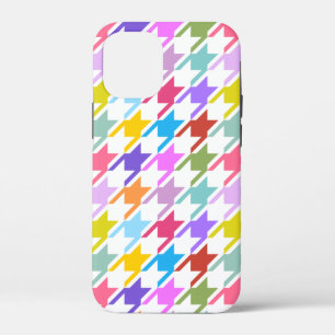 Hahnentrittmuster Multicolor+White Big Pattern Case-Mate iPhone Hülle