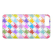 Hahnentrittmuster Multicolor+White Big Pattern Case-Mate iPhone Hülle (Rückseite (Horizontal))